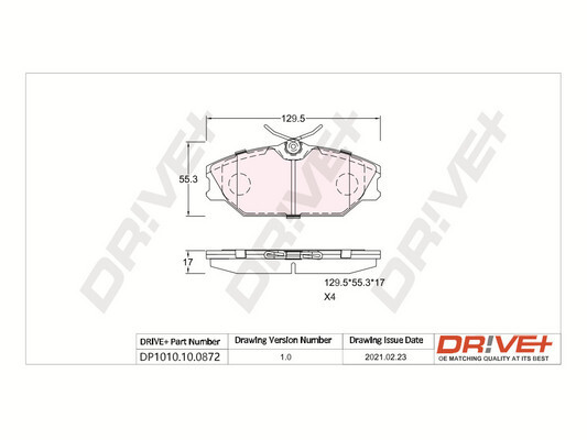 Dr!ve+ DP1010.10.0872 set...