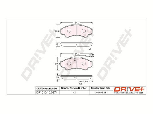 Dr!ve+ DP1010.10.0874 set...