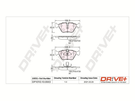 Dr!ve+ DP1010.10.0883 set...