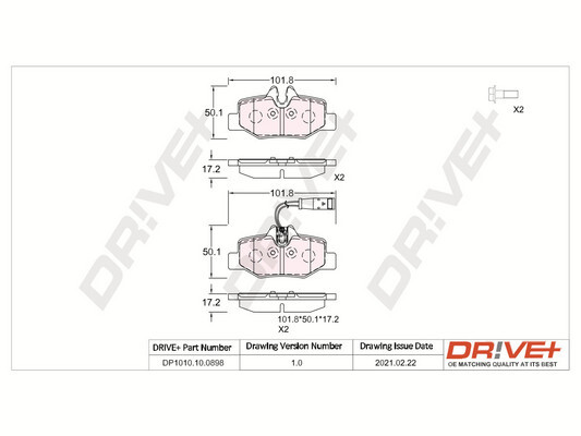 Dr!ve+ DP1010.10.0898 set...