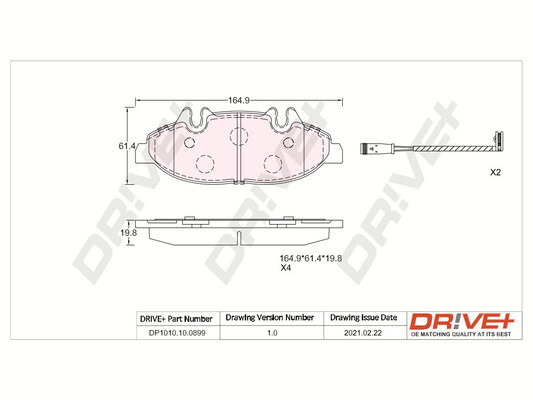 Dr!ve+ DP1010.10.0899 set...