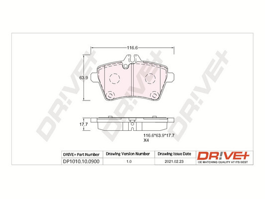 Dr!ve+ DP1010.10.0900 set...