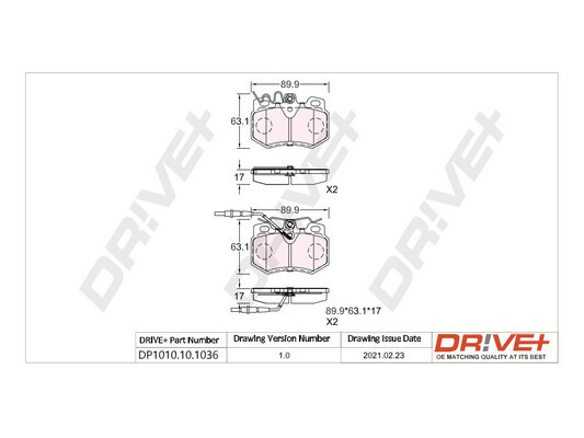 DELPHI LP2060 Bremsekloss sett