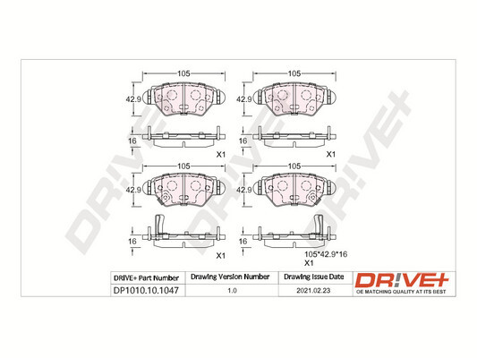 Dr!ve+ DP1010.10.1047 set...