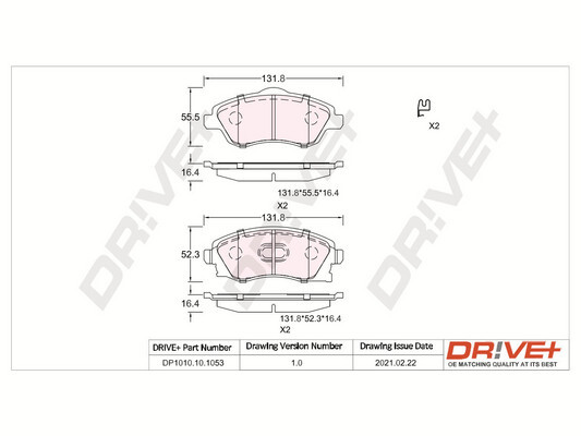 Dr!ve+ DP1010.10.1053 set...