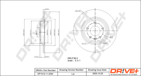 Dr!ve+ DP1010.11.0294 Disc...