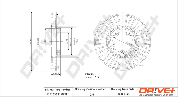 Dr!ve+ DP1010.11.0751 Disc...