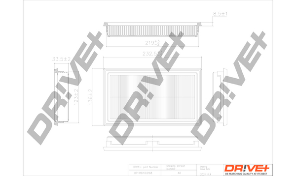 Dr!ve+ DP1110.10.0168...