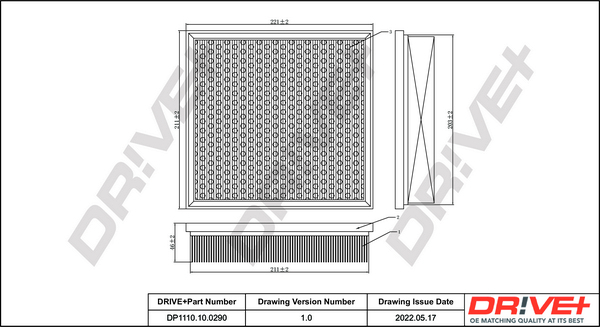 HENGST FILTER E352L Luftfilter