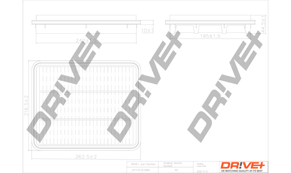 ALCO FILTER MD-008 Luftfilter