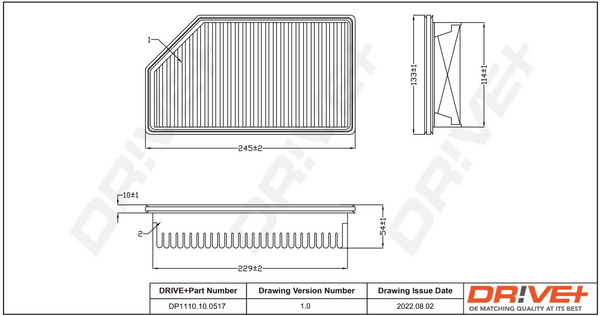 ALCO FILTER MD-8390 Luftfilter