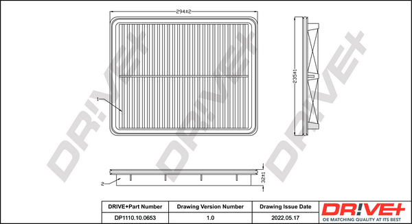 MANN-FILTER C 25 008/1 Luftfilter
