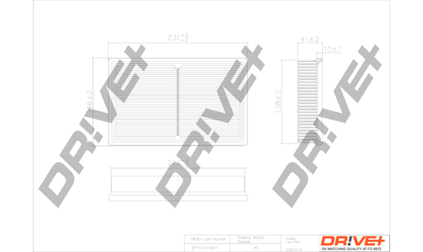 BOSCH 1 457 429 991 Luftfilter