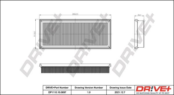 MANN-FILTER CP 23 210 CompacPlus Luftfilter