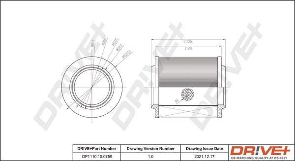 HENGST FILTER E1254L Luftfilter