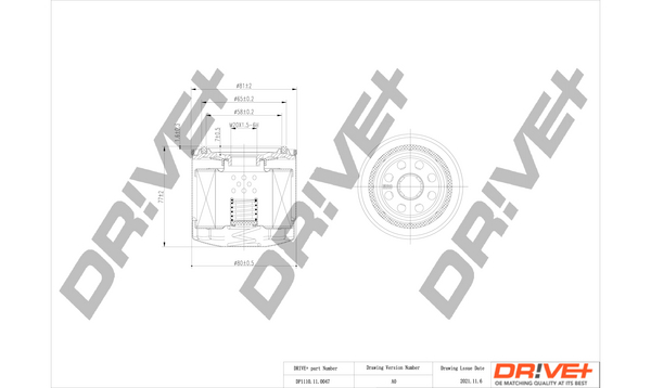 Dr!ve+ DP1110.11.0047...