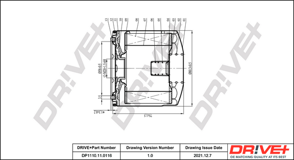 VALEO 586615 Oljefilter