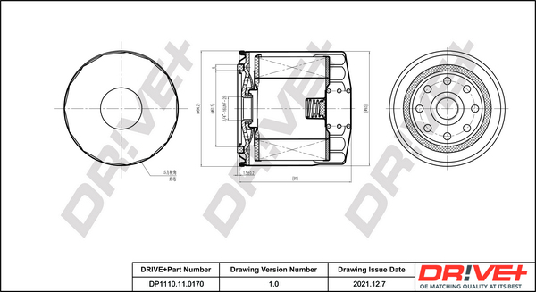 Dr!ve+ DP1110.11.0170...