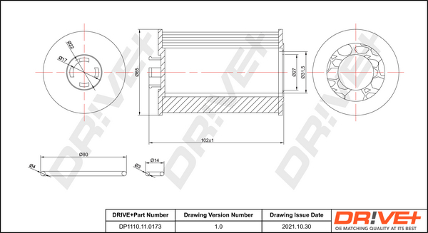 Dr!ve+ DP1110.11.0173...