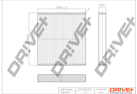 Dr!ve+ DP1110.12.0073...