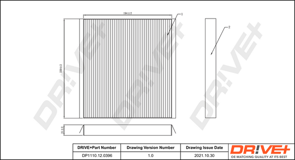 Dr!ve+ DP1110.12.0396...