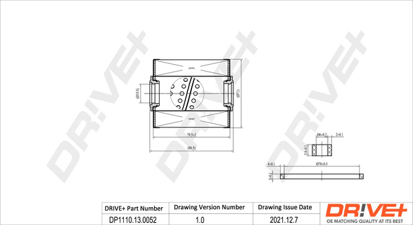 Dr!ve+ DP1110.13.0052...