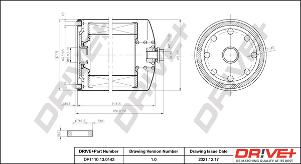 Dr!ve+ DP1110.13.0143...