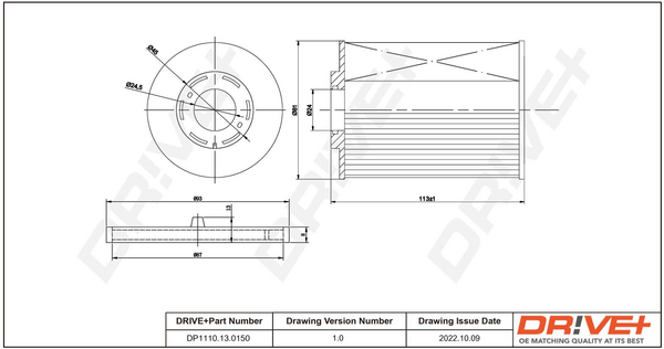 Dr!ve+ DP1110.13.0150...