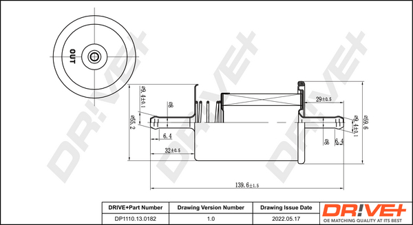 HENGST FILTER E58KP drivstoffilter