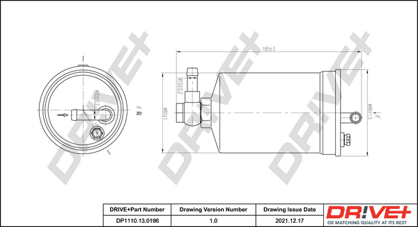 HENGST FILTER H278WK drivstoffilter
