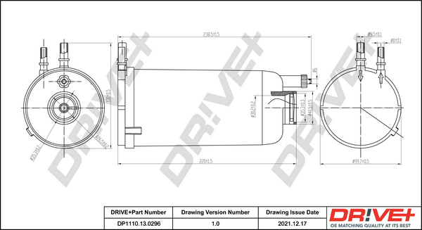 ASHIKA 30-ECO004 drivstoffilter