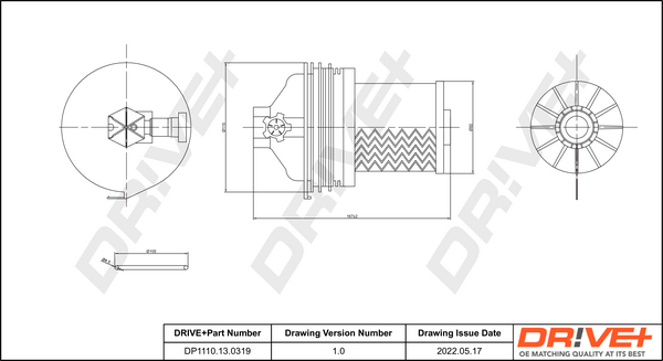 BLUE PRINT ADF122320 drivstoffilter