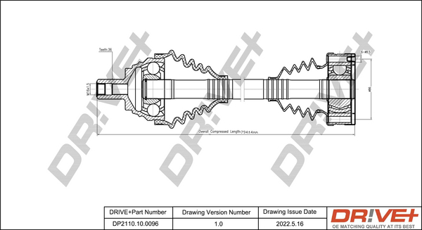 Dr!ve+ DP2110.10.0096...