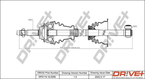 Dr!ve+ DP2110.10.0295...