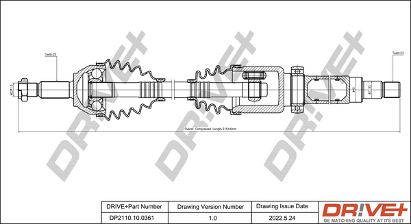 Dr!ve+ DP2110.10.0361...