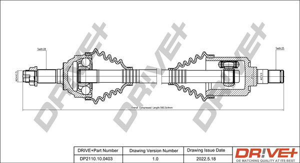 Dr!ve+ DP2110.10.0403...