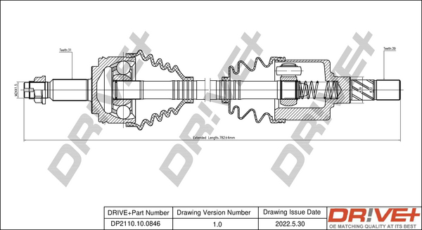 Dr!ve+ DP2110.10.0846...