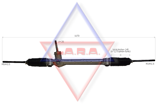 LA.R.A. 290016 Scatola guida