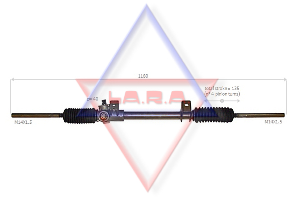 LA.R.A. 310012 Scatola guida
