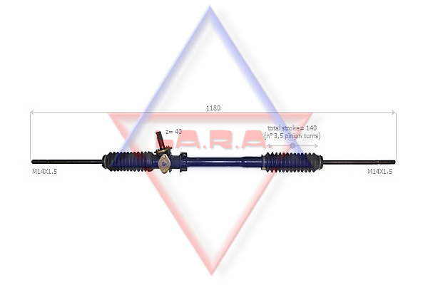 LA.R.A. 400012 Scatola guida