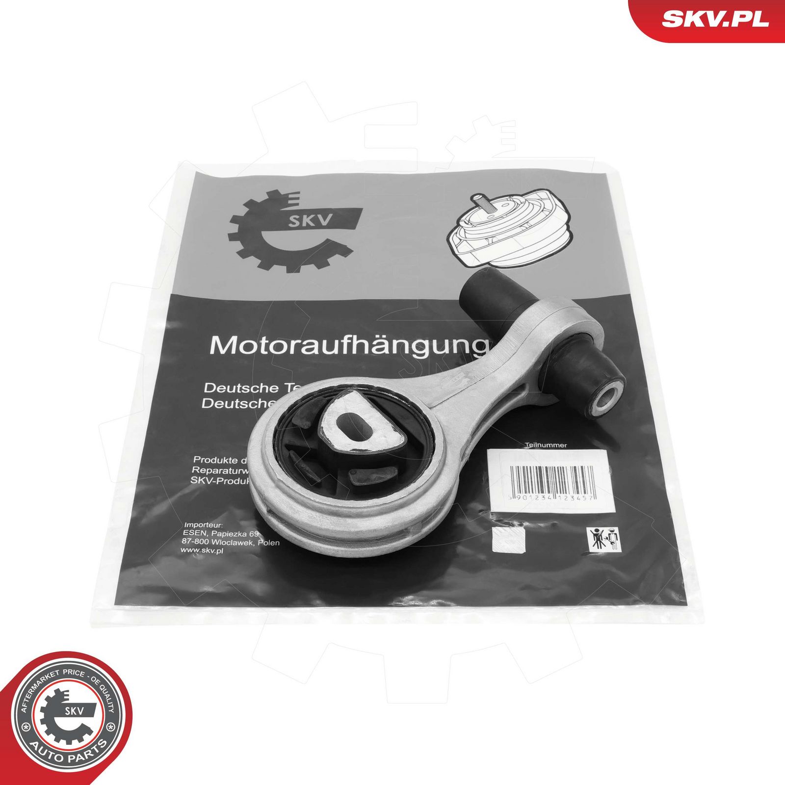 ESEN SKV 75SKV346 Mounting, engine