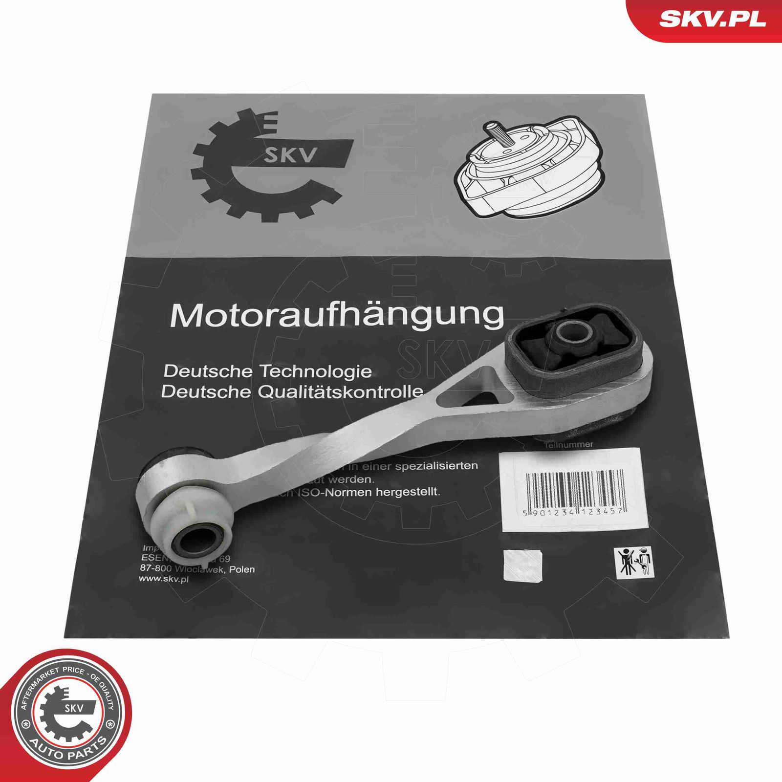 ESEN SKV 75SKV348 Mounting, engine