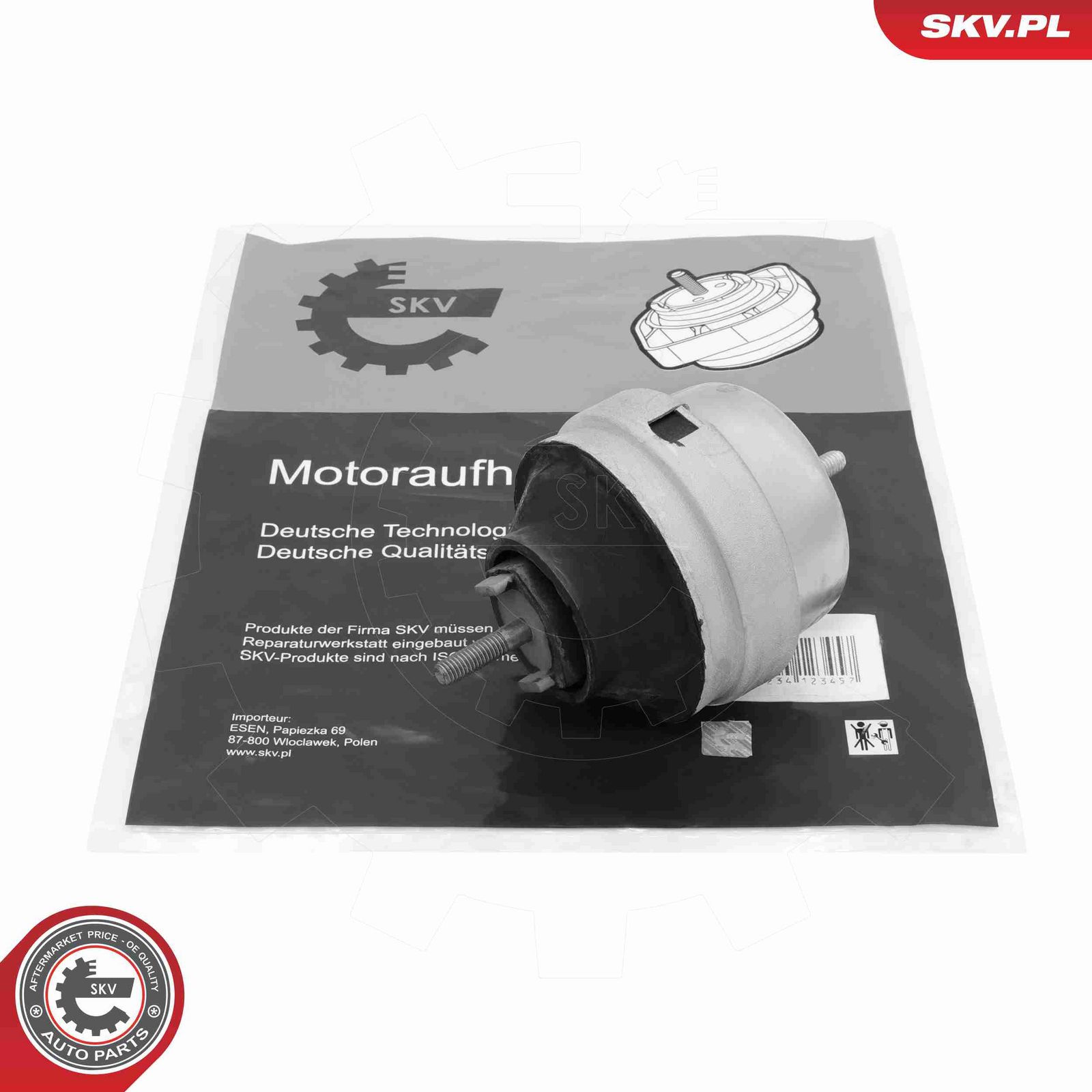 ESEN SKV 75SKV350 Mounting, engine