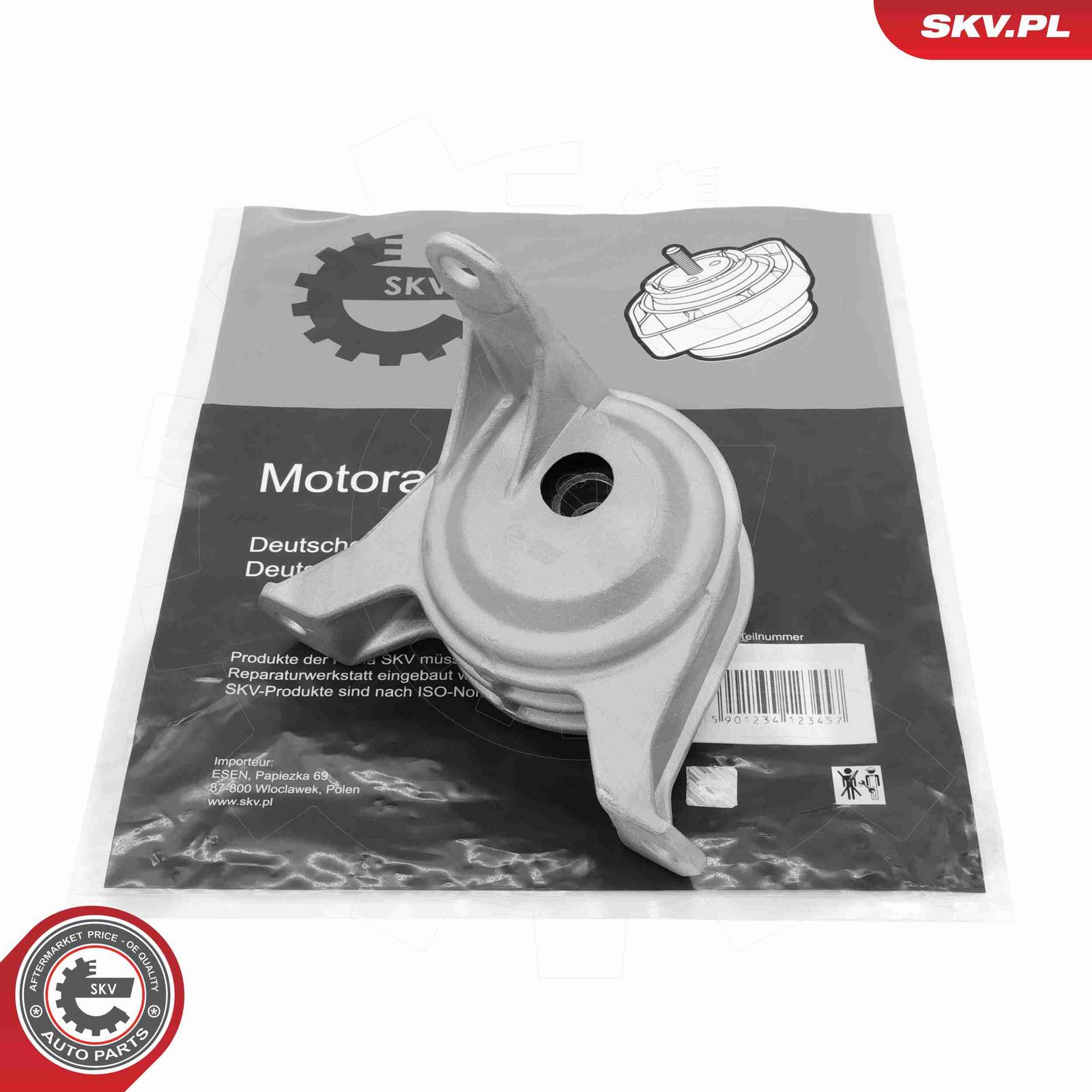 ESEN SKV 75SKV353 Mounting, engine