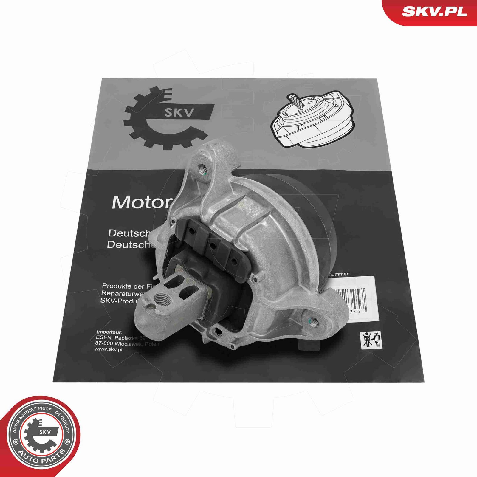 ESEN SKV 75SKV355 Mounting, engine