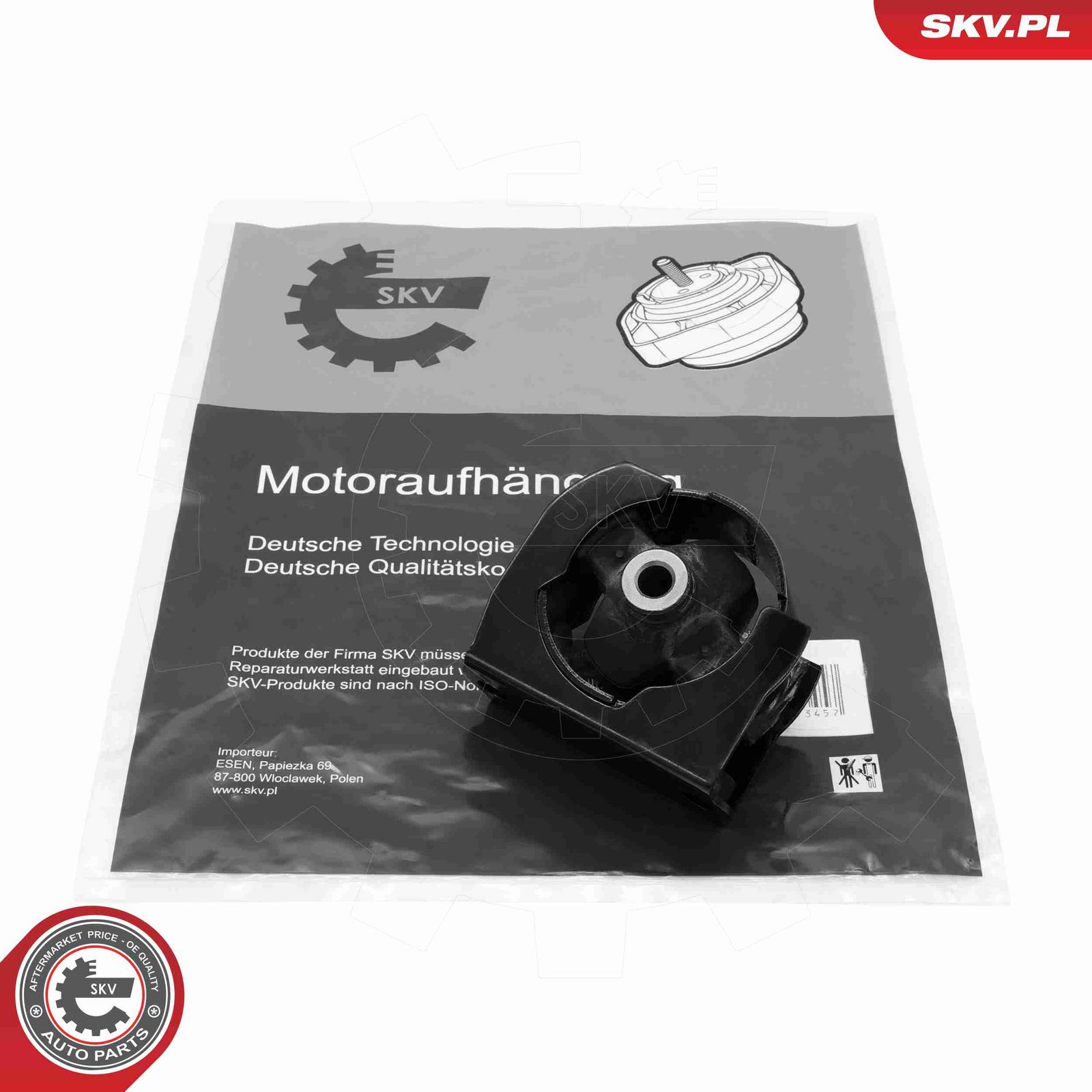 ESEN SKV 75SKV365 Mounting, engine