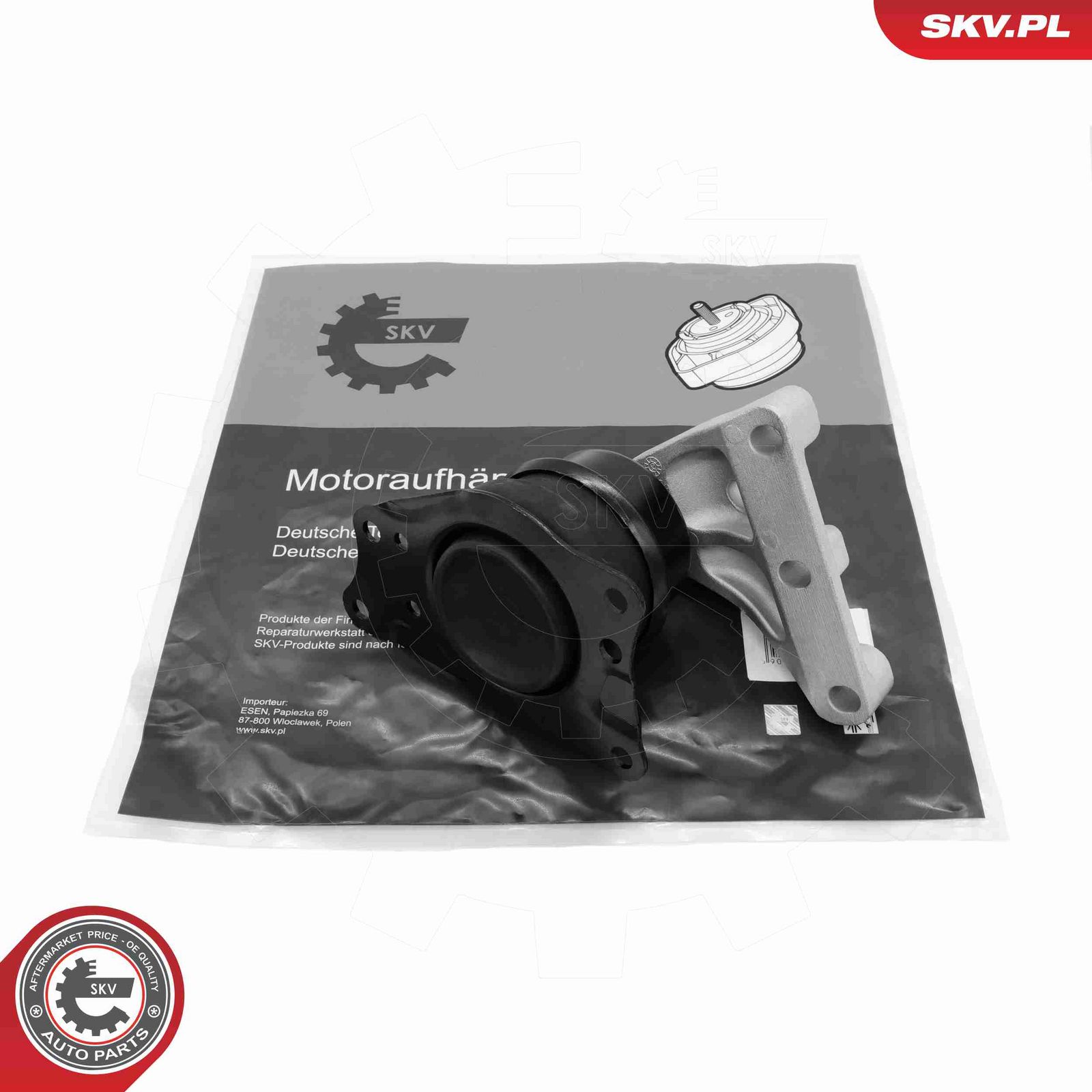 ESEN SKV 75SKV366 Mounting, engine