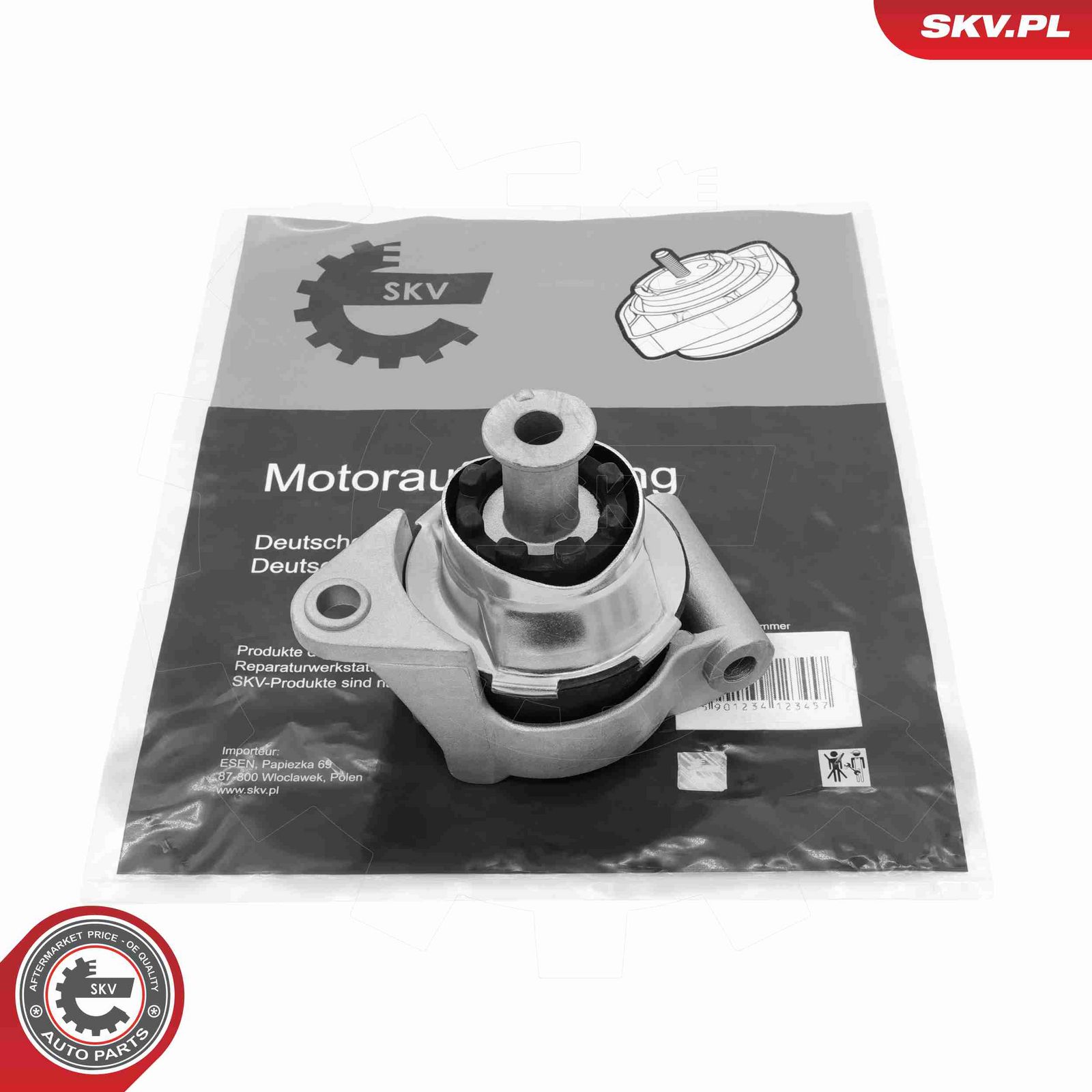 ESEN SKV 75SKV370 Mounting, engine