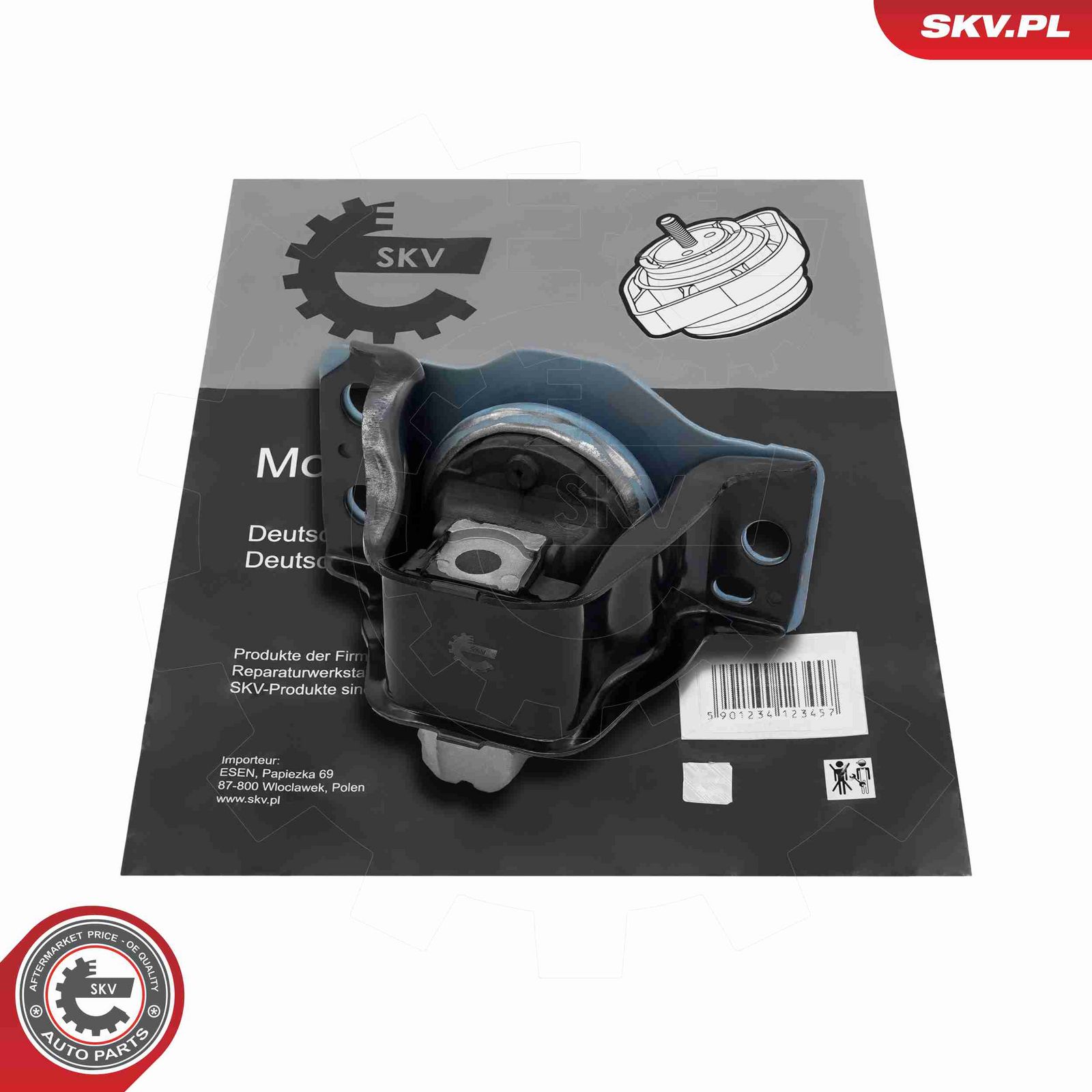 ESEN SKV 75SKV373 Mounting, engine