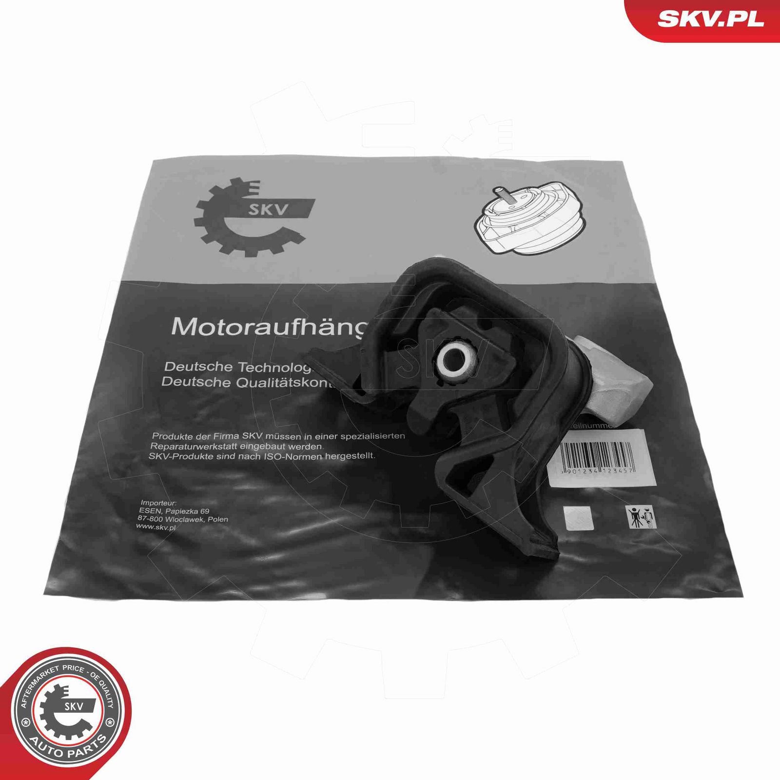 ESEN SKV 75SKV374 Mounting, engine
